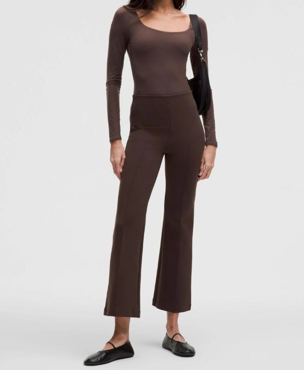 Lululemon Wundermost Ultra-Soft Nulu Square-Neck Long-Sleeve Bodysuit XL NWT